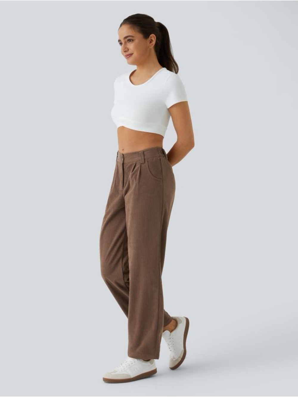 Halara Lightweight mid-rise Ankle